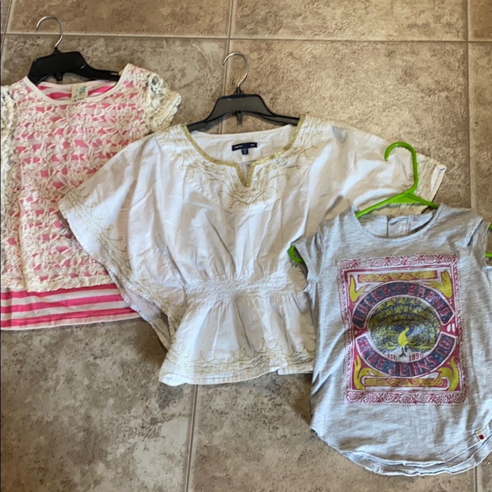 Size 8 short sleeve shirt bundle
